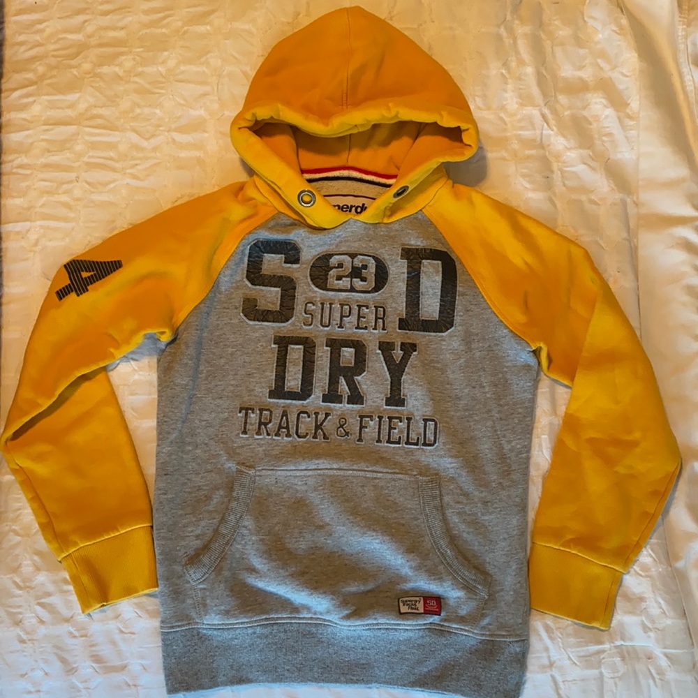 Superdry sweater with hoodie